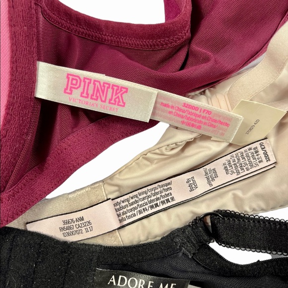 32DDD LOT of 3 bras Victoria Secret Adore me - Picture 3 of 4